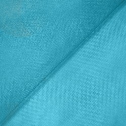 Фатин (мягкий) (Ширина 1,5м), цвет Голубой (на отрез) в Бронницах
