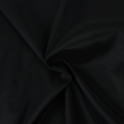 Ткань Таффета WR 400Т NY (Нейлон) пуходержащая (Ширина 150см), цвет Черный (на отрез) в Бронницах