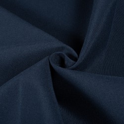 Ткань Грета Водоотталкивающая (80%пф, 20%хл) (Ширина 150см), цвет Темно-Синий (на отрез) в Бронницах