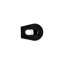 Зажим для шнура 4 мм KL цвет Чёрный + Белый (поштучно) в Бронницах