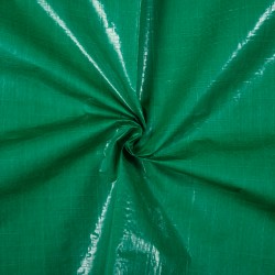 Тентовое полотно Тарпаулин 120 г/м2 (Ширина 2м), цвет Зеленый (на отрез) в Бронницах