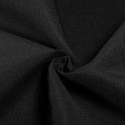 Ткань Грета Водоотталкивающая (80%пф, 20%хл) (Ширина 150см), цвет Черный (на отрез) в Бронницах