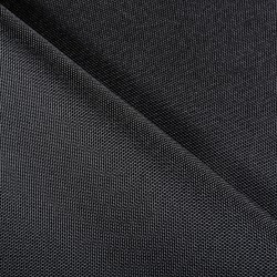 Ткань Кордура (Китай) (Oxford 900D) (Ширина 1,48м), цвет Черный (на отрез) в Бронницах