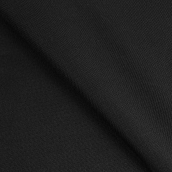 Ткань Oxford 600D PU РИП-СТОП (Ширина 1,48м), цвет Черный (на отрез) в Бронницах