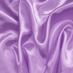 Ткань Атлас-сатин (Ширина 150см), цвет Сиреневый (на отрез) в Бронницах