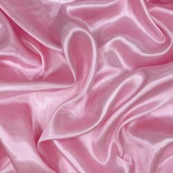Ткань Атлас-сатин (Ширина 150см), цвет Розовый (на отрез) в Бронницах