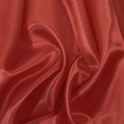 Ткань Атлас-сатин (Ширина 150см), цвет Красный (на отрез) в Бронницах