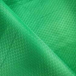 Ткань Oxford 300D PU Рип-Стоп СОТЫ, цвет Зелёный (на отрез) в Бронницах