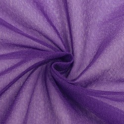 Фатин (мягкий) (Ширина 1,5м), цвет Фиолетовый (на отрез) в Бронницах