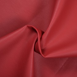 Эко кожа (Искусственная кожа) (Ширина 138см), цвет Красный (на отрез) в Бронницах